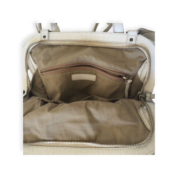 Chloe bag, Bay bag in cream leather - Picture 5 of 10